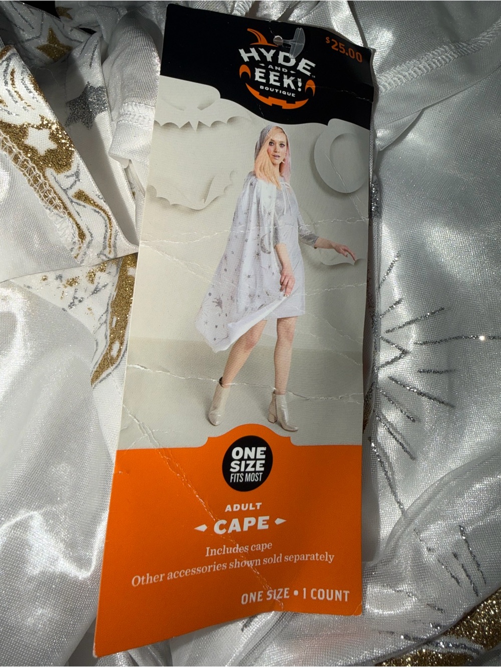 Hyde & Eek halloween costume women White Star Adult Cape
